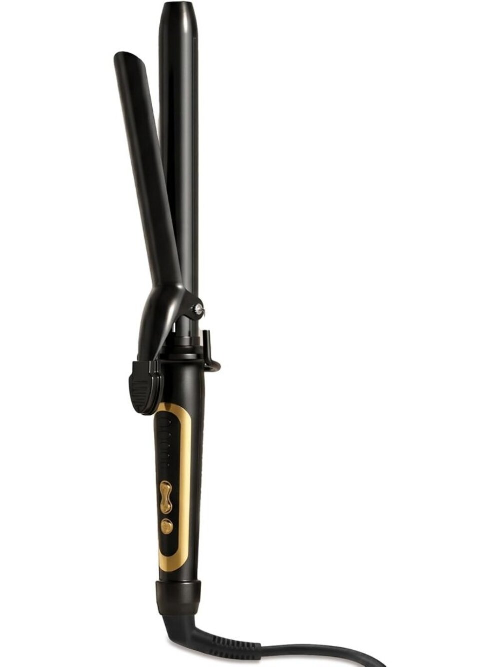 1-Inch Extra Long Hair Curling Iron, Ceramic Tourmaline, Dual Voltage, 450°F